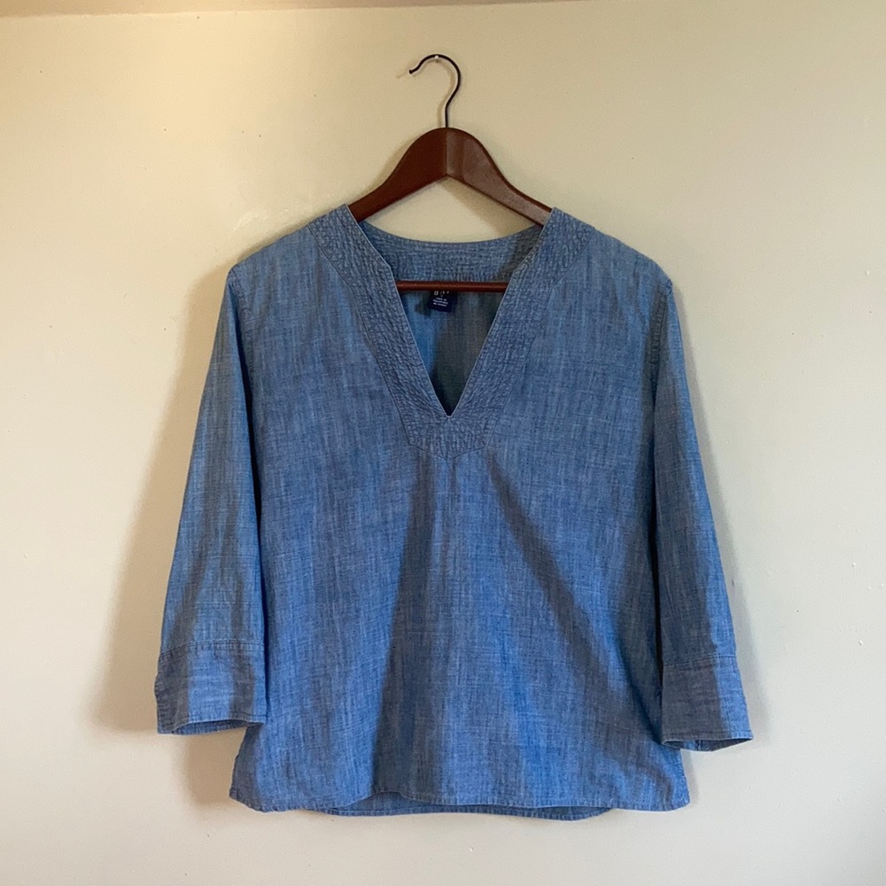 Denim tunic